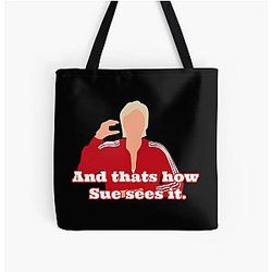 Sue Sylvester All Over Print Tote Bag