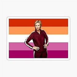 Sue Sylvester is a lesbian sticker