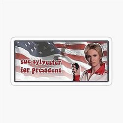 Sue Sylvester for President Sticker