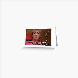 Sue Sylvester Birthday Card