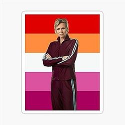 Lesbian Sue Sylvester Sticker