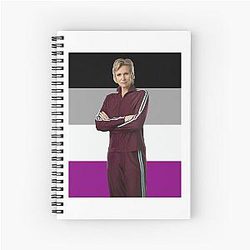 Asexual Sue Sylvester Notebook