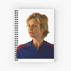 Sue Sylvester Glee Notebook