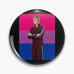 Bisexual Sue Sylvester Pin
