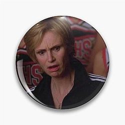 Sue Sylvester Horrified by a Pin