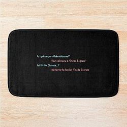 Sue Sylvester Bathroom Mat