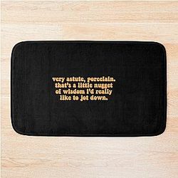 Sue Sylvester Glee Nugget of Wisdom Bath Mat