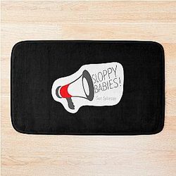 Sue Sylvester Sloppy Babies Bullhorn Bath Mat