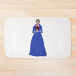 Sue Sylvester Wedding Dress Glee Bath Mat