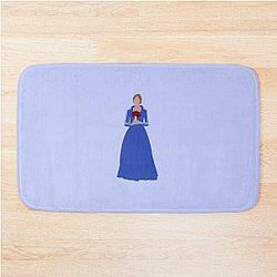 Sue Sylvester Wedding Dress Glee Bath Mat