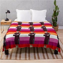 Lesbian Sue Sylvester Throw Blanket