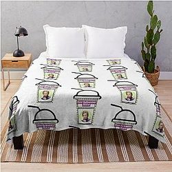 Sue Sylvester Juice Throw Blanket