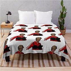 Sue Sylvester Throw Blanket