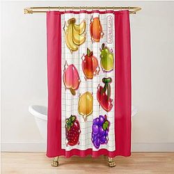 Watashi wa Kudamono ga Sukii Shower Curtain