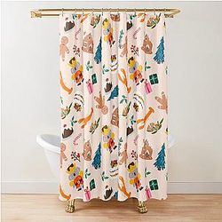 Aussie Christmas by Suki McMaster Shower Curtain