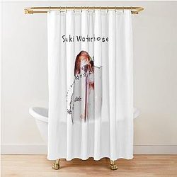 Suki Waterhouse Merch Shower Curtain