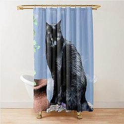 Suki in the Sky Shower Curtain