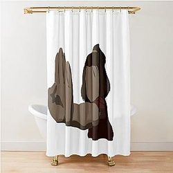 Simple Suki Design Shower Curtain