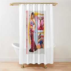 Suki Fast Furious Devon Aoki Poster Shower Curtain