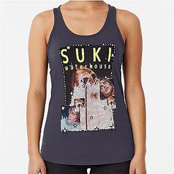 Suki Waterhouse Racerback Tank Top