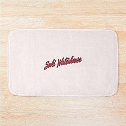 Suki Waterhouse Wembley Stadium London Red Black Bath Mat