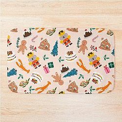 Aussie Christmas by Suki McMaster Bath Mat