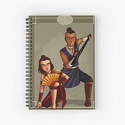 Suki and Sokka Power Notebook