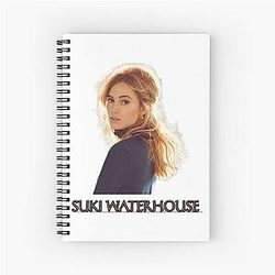 Suki Waterhouse Spiral Notebook