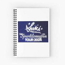 Suki Waterhouse The Sparklemuffin Tour 2024 Spiral Notebook