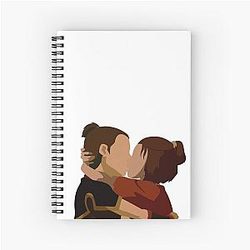 Sokka and Suki Spiral Notebook