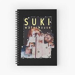 Suki Waterhouse Merch Spiral Notebook