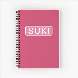 Suki Spiral Notebook