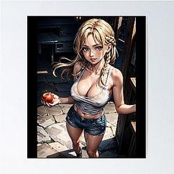 Anime Pinup Girl Suki Tanaka 057 Poster