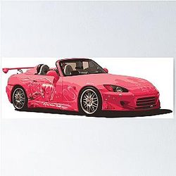 Fast Furious Suki Honda Poster