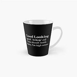 Suki Waterhouse Aesthetic Black Tall Mug