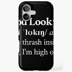 Suki Waterhouse Aesthetic Black iPhone Tough Case