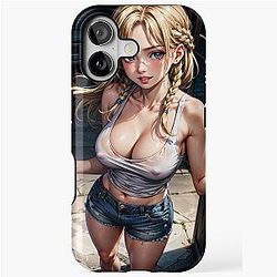Anime PinUp Girl Suki Tanaka iPhone Tough Case