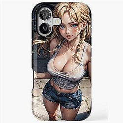 Anime Pinup Girl Suki Tanaka 057 iPhone Tough Case