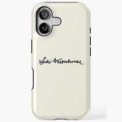 Suki Waterhouse Handwritten Logo iPhone Case