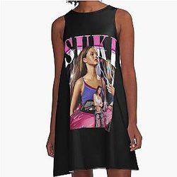 Suki Bootleg Vintage Shirt Devon Aoki Bootleg A-Line Dress