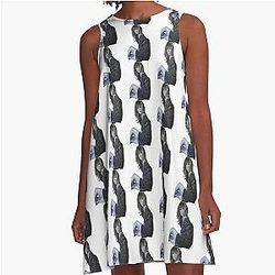 Suki Waterhouse A-Line Dress