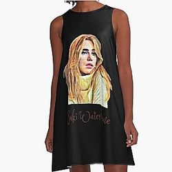 Suki Waterhouse A-Line Dress