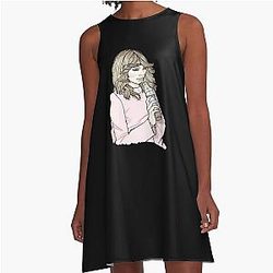 Suki Waterhouse A-Line Dress