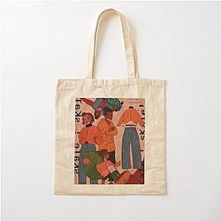Suki and Sokka Cotton Tote Bag