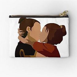 Sokka and Suki Zipper Pouch
