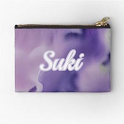Custom Name Suki Zipper Pouch
