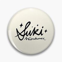Suki Waterhouse Sparkle Black Pin