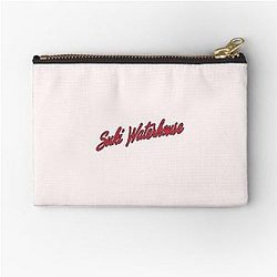 Suki Waterhouse London Eras Red Black Zipper Pouch