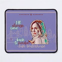 Suki Waterhouse Back to London Mouse Pad
