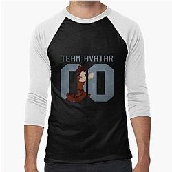 Team Avatar Suki Baseball Sleeve T-Shirt